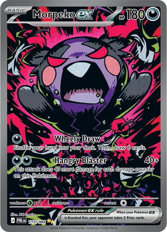 Morpeko ex card