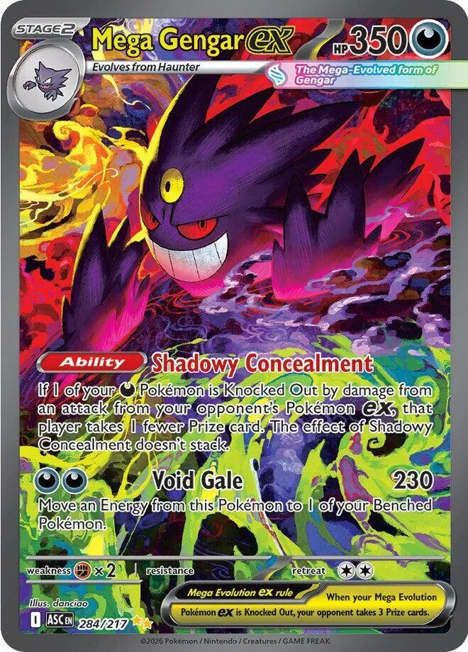 Mega Gengar ex kartı