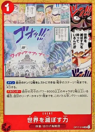 The World's Strongest Warriors (OP-17) #OP17-018 UC