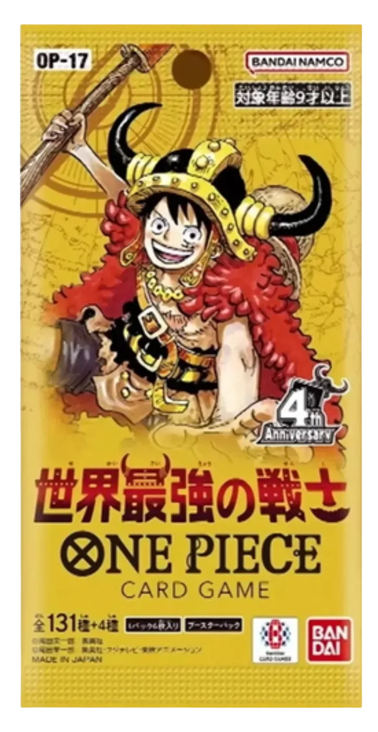 The World's Strongest Warriors (OP-17) Booster Pack