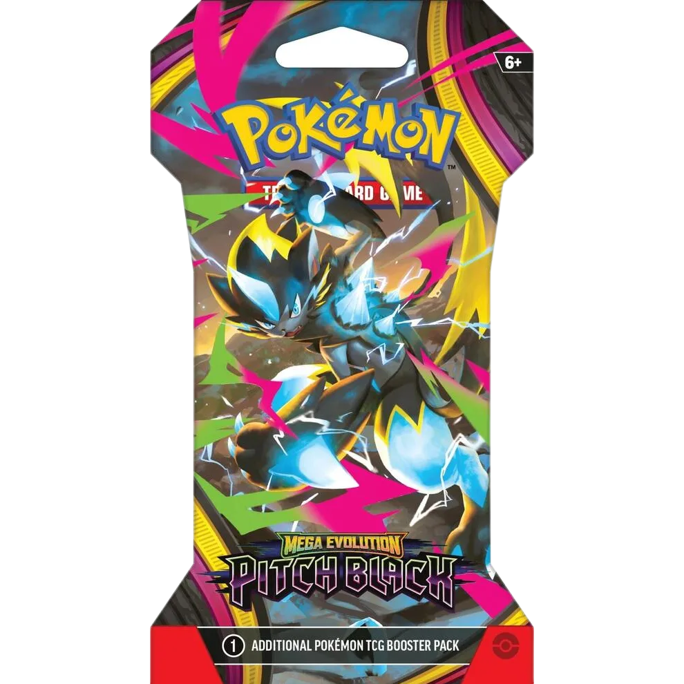Pitch Black Sleeved Booster Pack