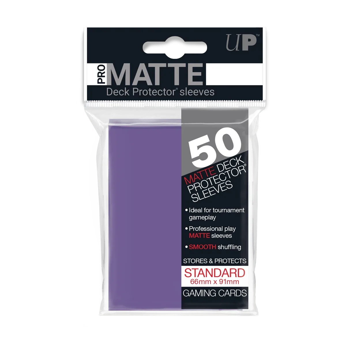 Ultra Pro Pro-Matte Standard Deck Protector Sleeve 50'li Purple