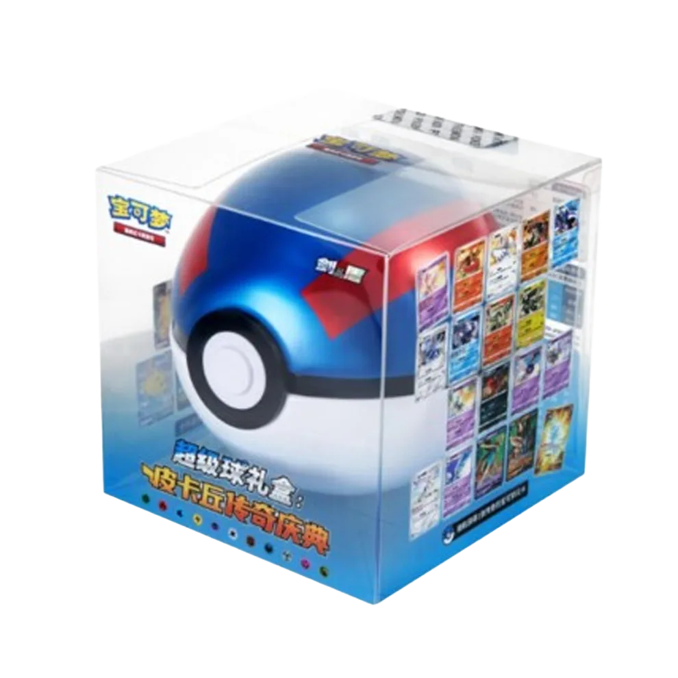Pokemon Primordial Arts 25th Anniversary Poké Ball Gift Box — Blue (Çince)