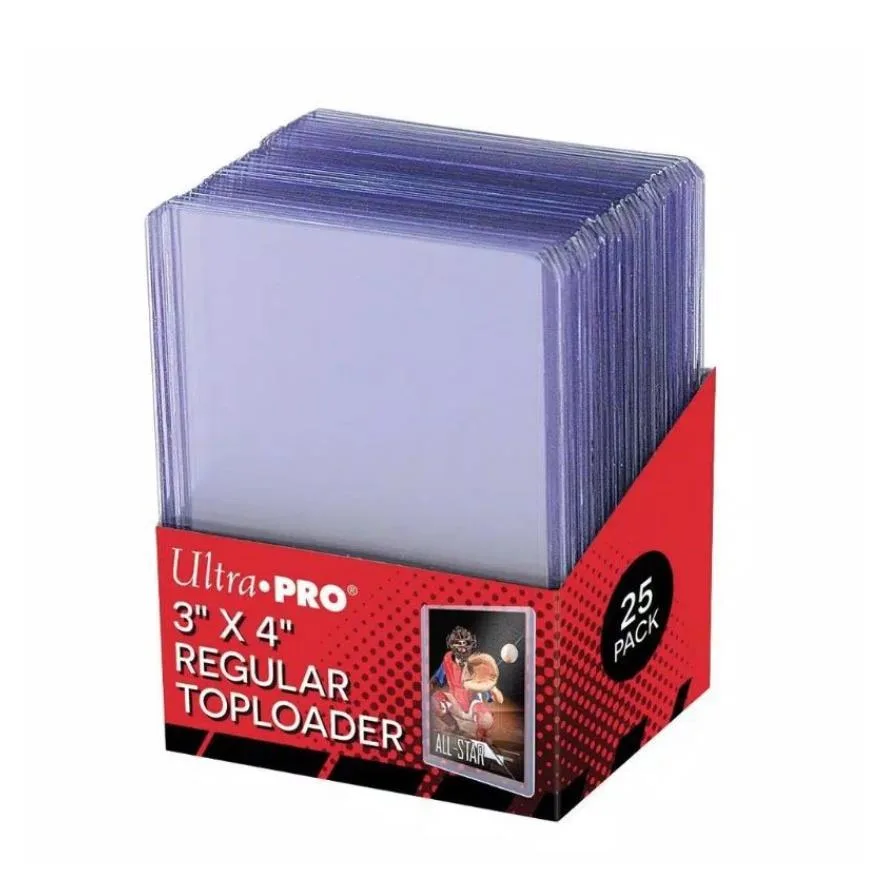 Ultra Pro 7,5x10cm Clear Regular Toploader 25'li