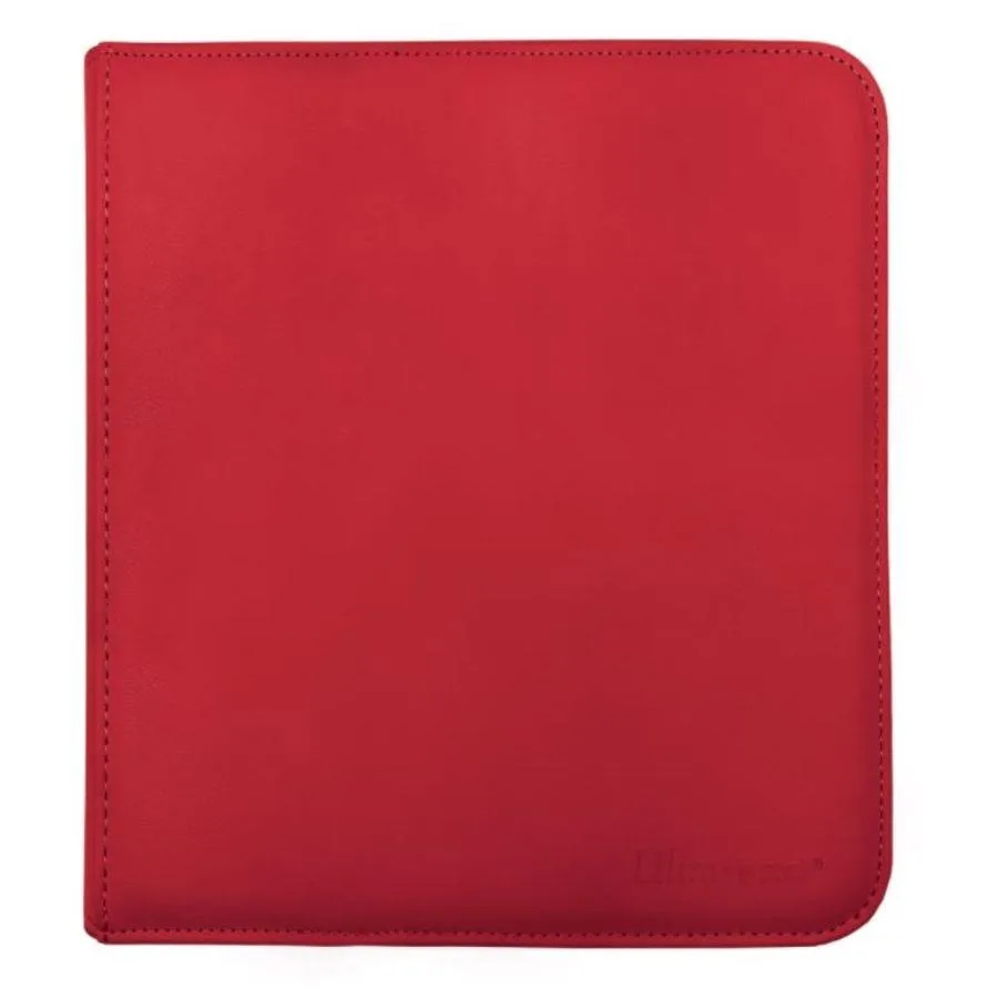 Ultra Pro Fermuarlı Pro Binder 12 Cepli (480 Kart) Red