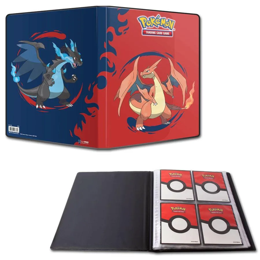 Aksesuar Ultra Pro Pokémon Mega Charizard X & Y Portfolio Albüm 4 Cepli (80 Kart)