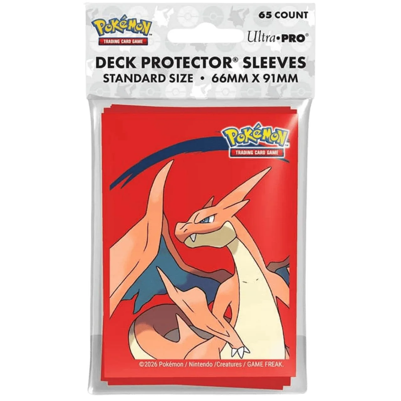 Ultra Pro Pokémon Mega Charizard Y Deck Protector Sleeve 65'li
